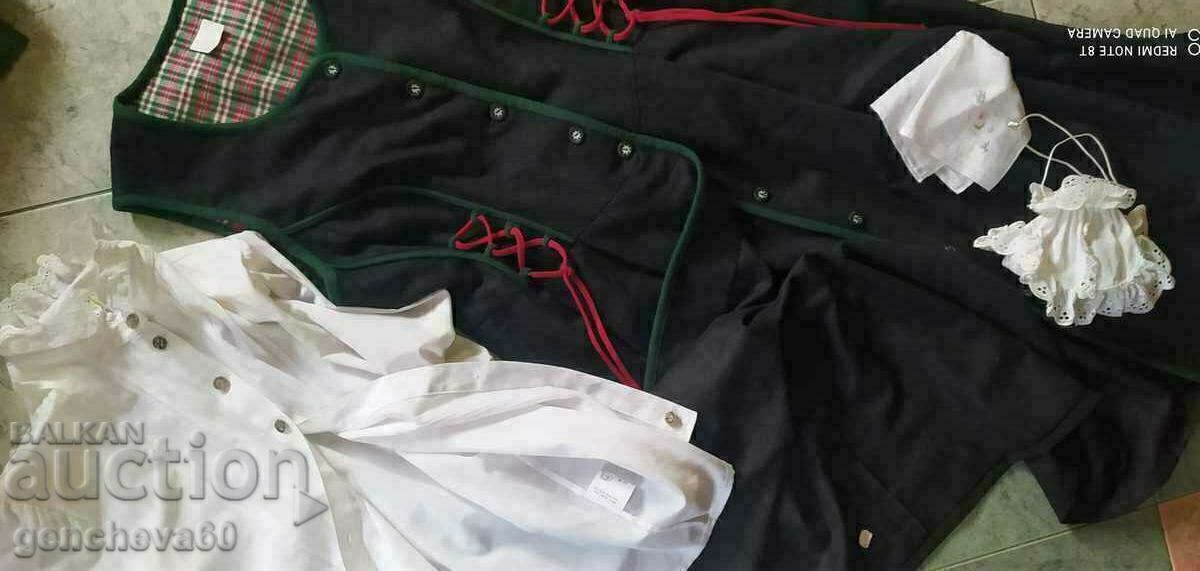 Original traditional Tyrolean wool dress, shirt, bag - 7 Original traditional Tyrolean wool dress, shirt, bag - 7