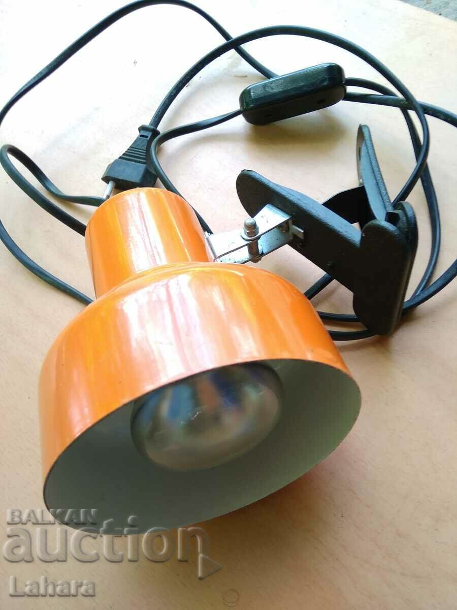 Metal work lamp with clip with price 24.00 BGN | € 12.27 Metal work lamp with clip with price 24.00 BGN | € 12.27