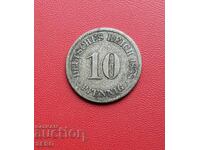 Γερμανία-10 Pfennig 1888 A-Berlin