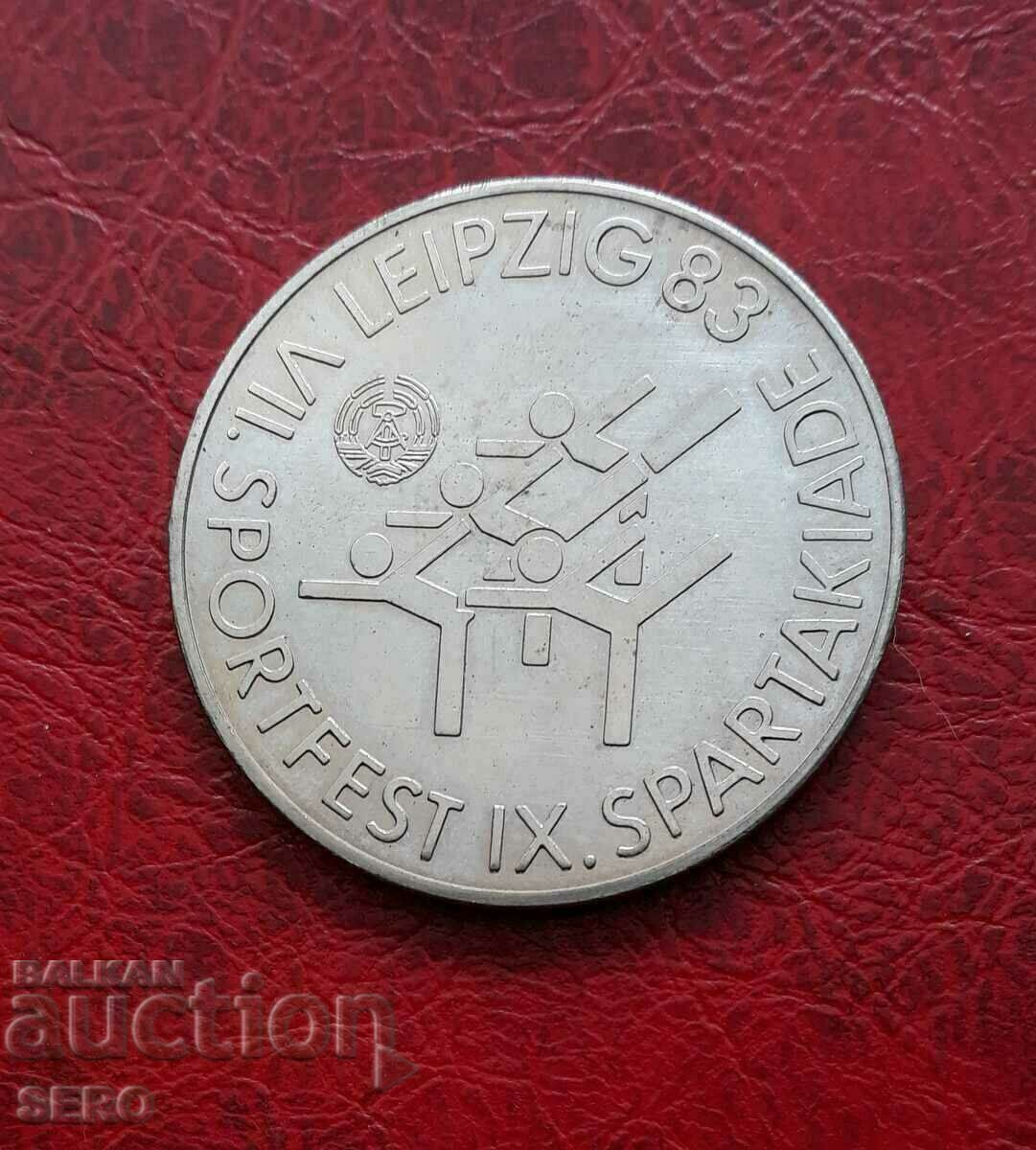 Germania-GDR-medalie -IX Spartakiad Leipzig 1983