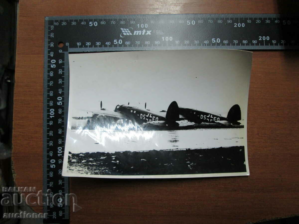 OLD PHOTO OF GERMAN AIRCRAFT-WWII with price 20.00 BGN | € 10.23 OLD PHOTO OF GERMAN AIRCRAFT-WWII with price 20.00 BGN | € 10.23