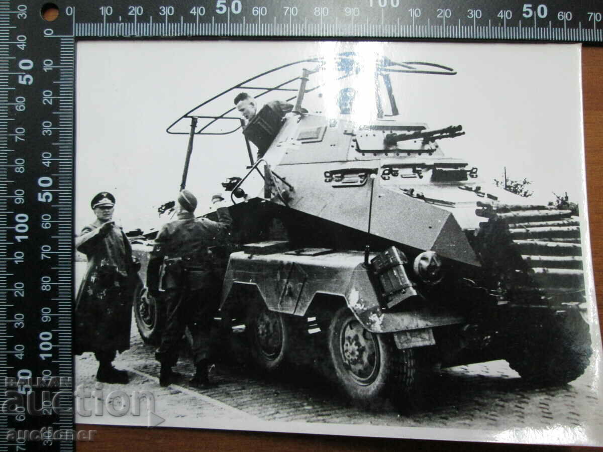 OLD PHOTO OF GERMAN WWII MACHINE with price 20.00 BGN | € 10.23 OLD PHOTO OF GERMAN WWII MACHINE with price 20.00 BGN | € 10.23
