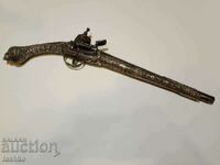 Ottoman silver pishtov, pistol