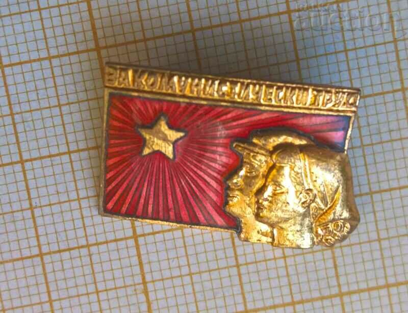 Badge For Communist Labor
