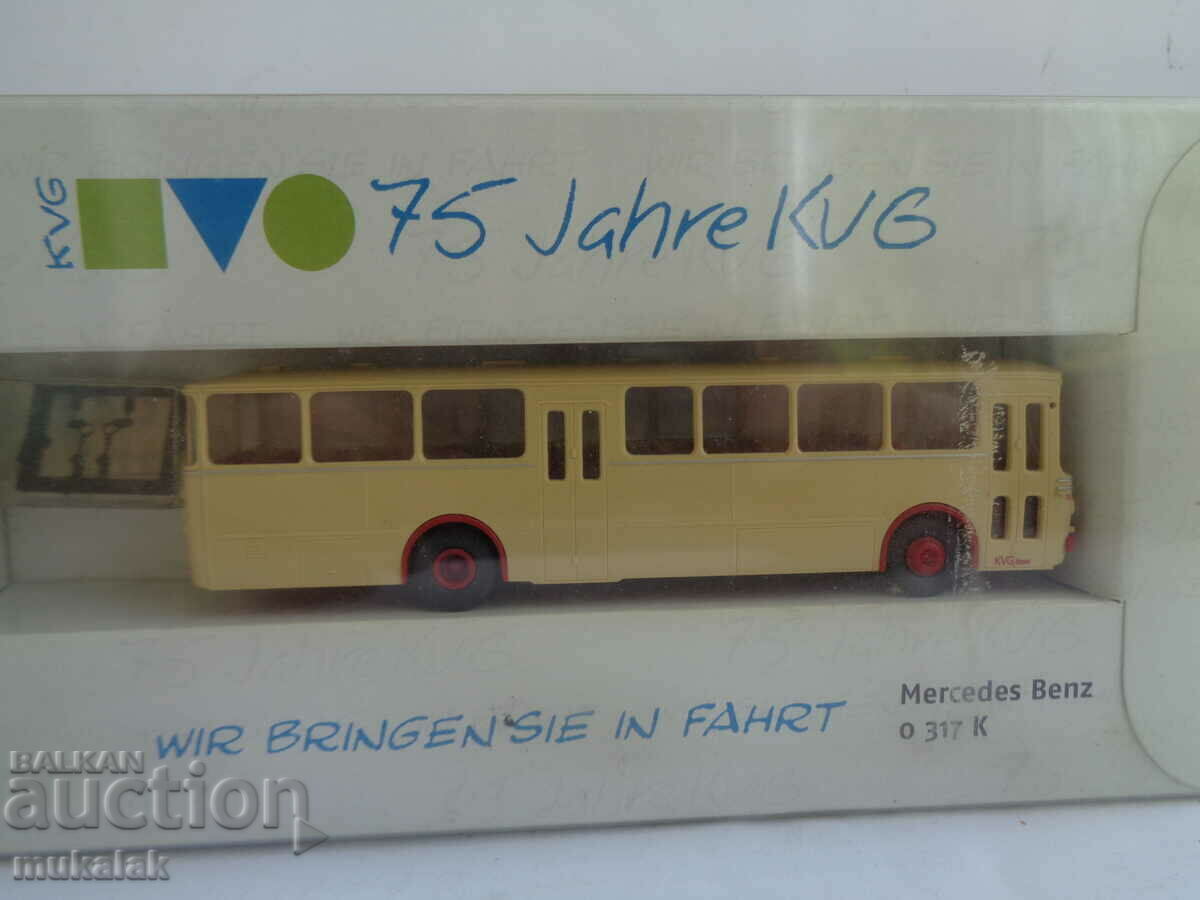 BREKINA 1:87 H0 MERCEDES BUS TOY TROLLEY MODEL with price 20.00 BGN | € 10.23