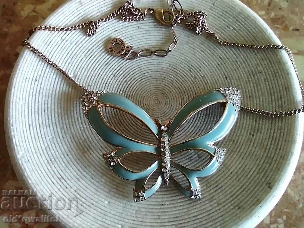 Колие/Гердан/Накит, пеперуда, Pilgrim, щемпели с цена 197.00 лв. | € 100.72 Колие/Гердан/Накит, пеперуда, Pilgrim, щемпели с цена 197.00 лв. | € 100.72