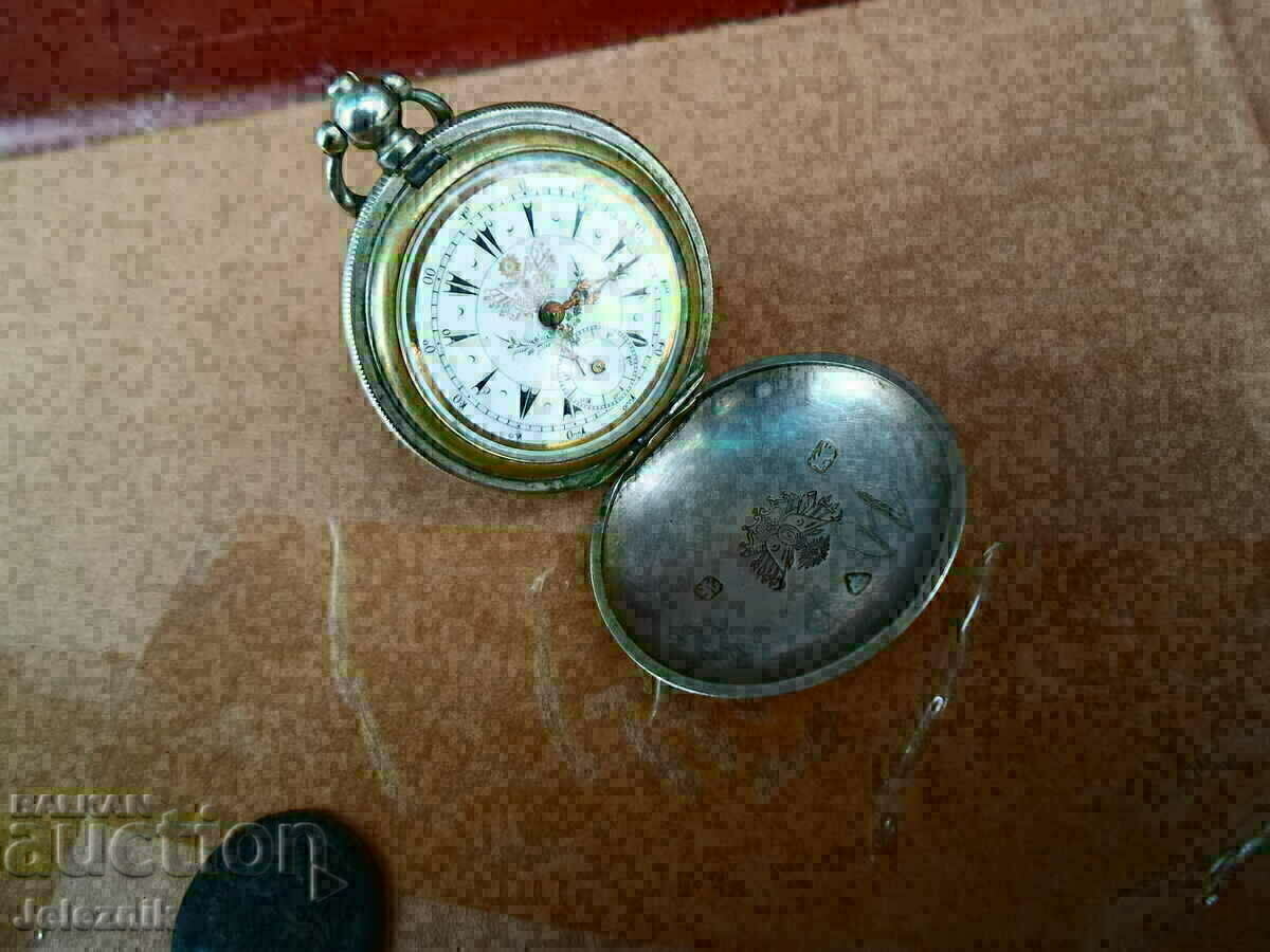 Delivery of Rare Ottoman Pocket Watch Perfect Dial/19th Century Delivery of Rare Ottoman Pocket Watch Perfect Dial/19th Century