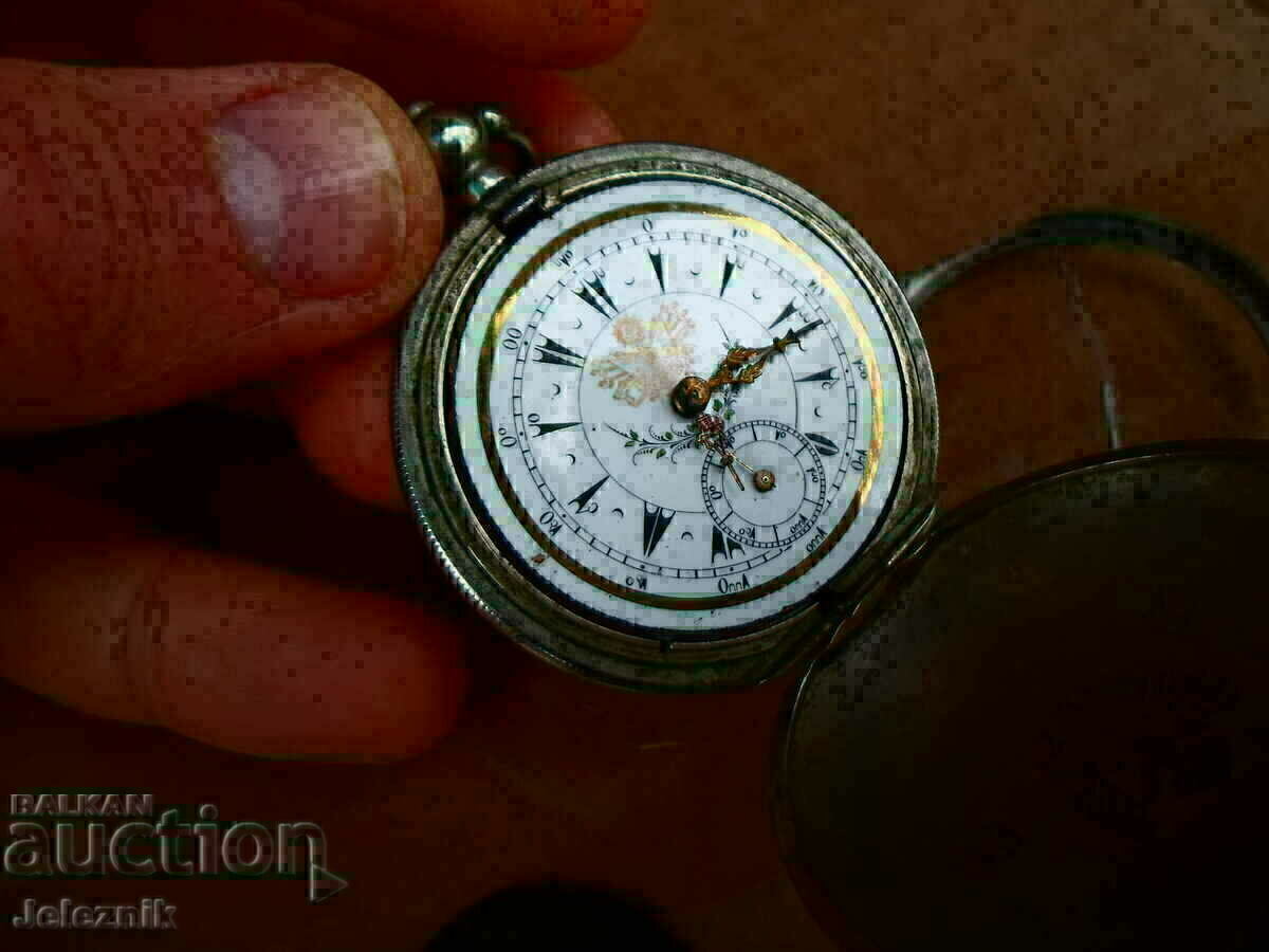 Rare Ottoman Pocket Watch Perfect Dial/19th Century - 6 Rare Ottoman Pocket Watch Perfect Dial/19th Century - 6