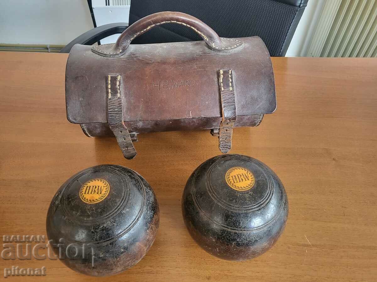 LAWN BOWLS Antique Bowling Balls