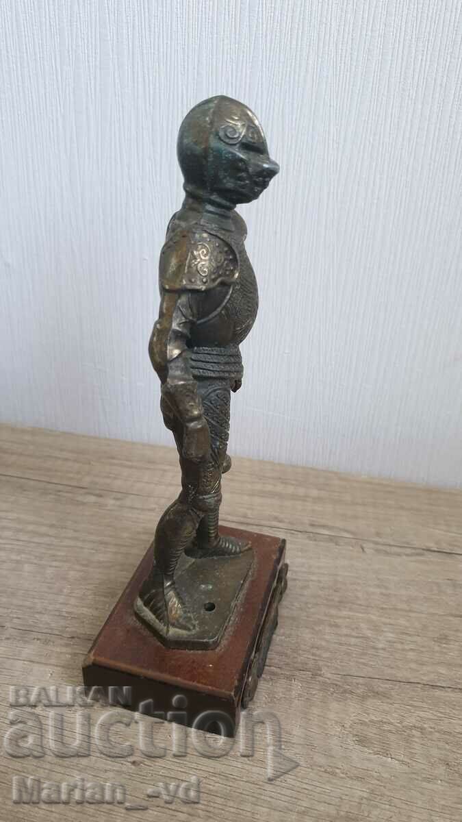 Χάλκινο, τεράστιο αγαλματίδιο ενός ιππότη "Sec.XI" - 6 Χάλκινο, τεράστιο αγαλματίδιο ενός ιππότη "Sec.XI" - 6