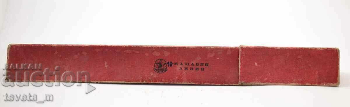 Delivery of Scale line with orig. box, UCHTEHPROM, early social.