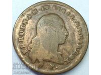 Неапол 4 торнеси 1799 Италия Фердинанд IV Сицилийски R2!!!