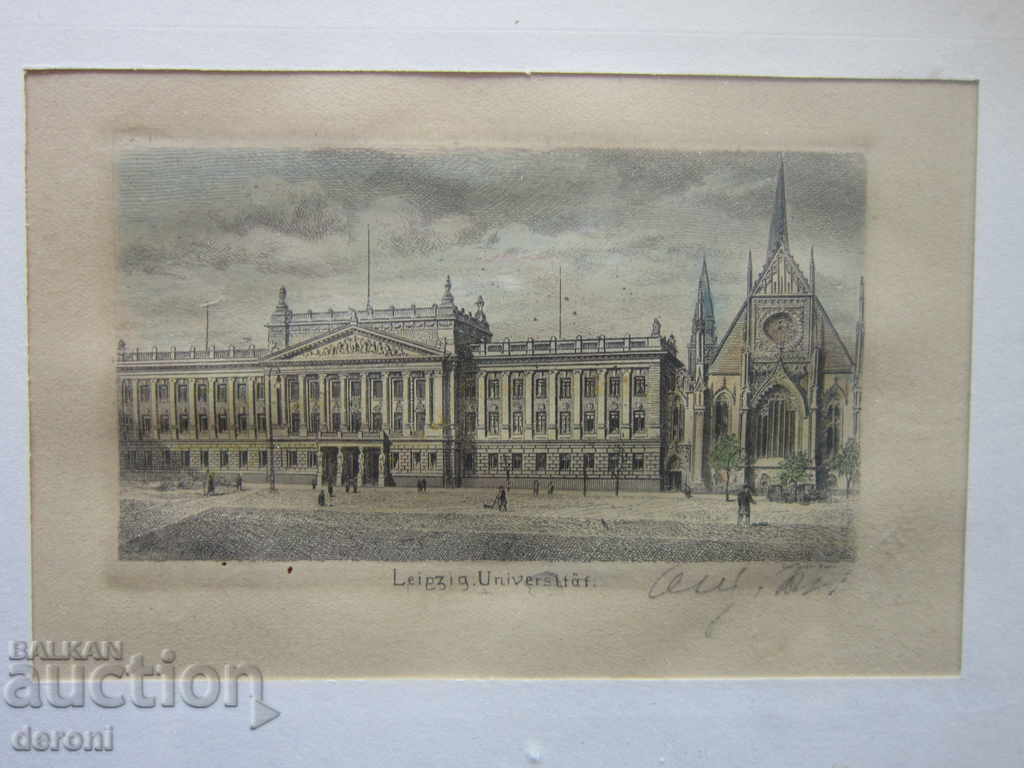 Rare old picture etching graphic signed 4 - 6 Rare old picture etching graphic signed 4 - 6