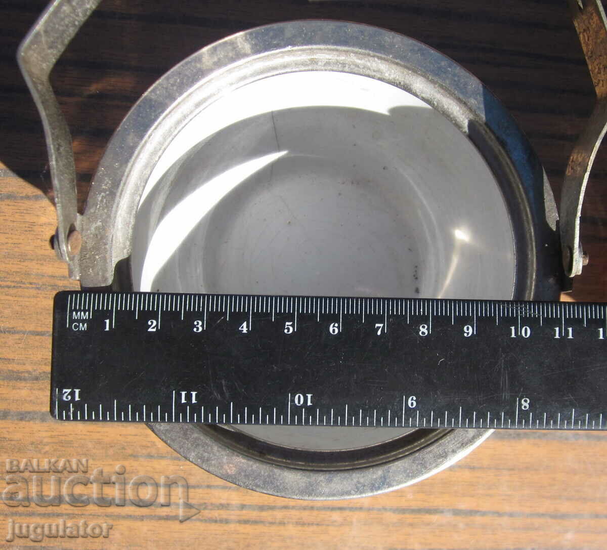 Μπομπονιέρα από πορσελάνη αντίκα πορσελάνη και μέταλλο από τη δεκαετία του 1930 - 7 Μπομπονιέρα από πορσελάνη αντίκα πορσελάνη και μέταλλο από τη δεκαετία του 1930 - 7