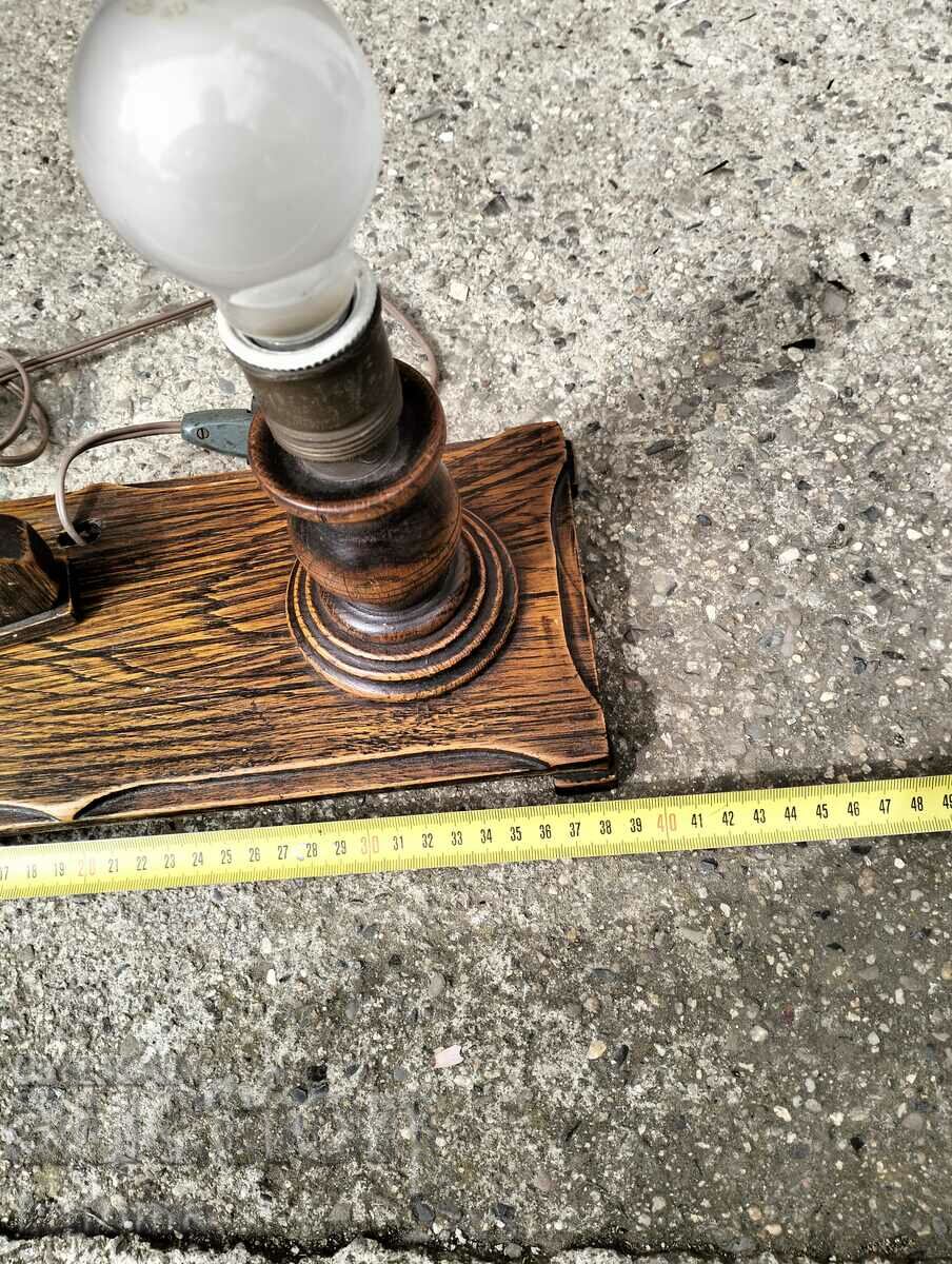 A wooden lamp with price 19.99 BGN | € 10.22 A wooden lamp with price 19.99 BGN | € 10.22