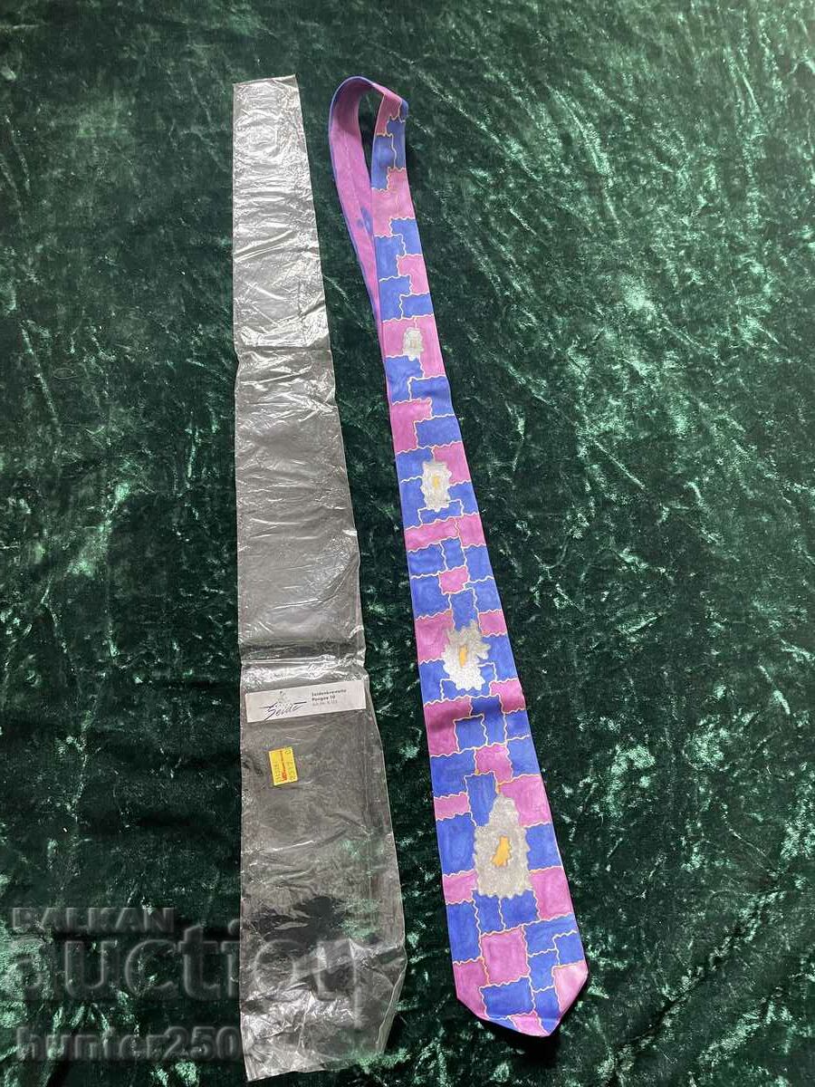 Вратовръзка-коприна,рисувана