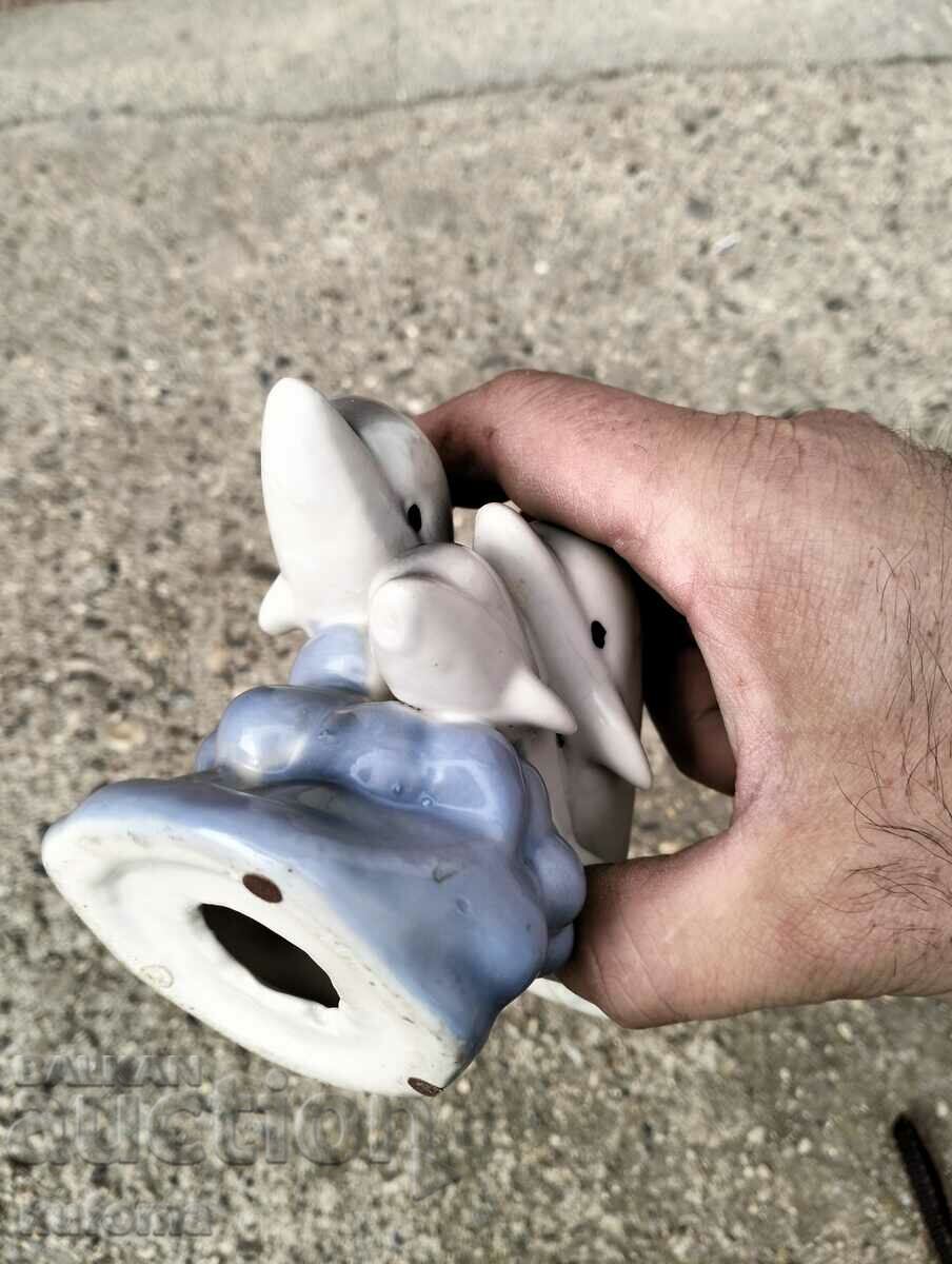 Porcelain figurine of dolphins - 6 Porcelain figurine of dolphins - 6