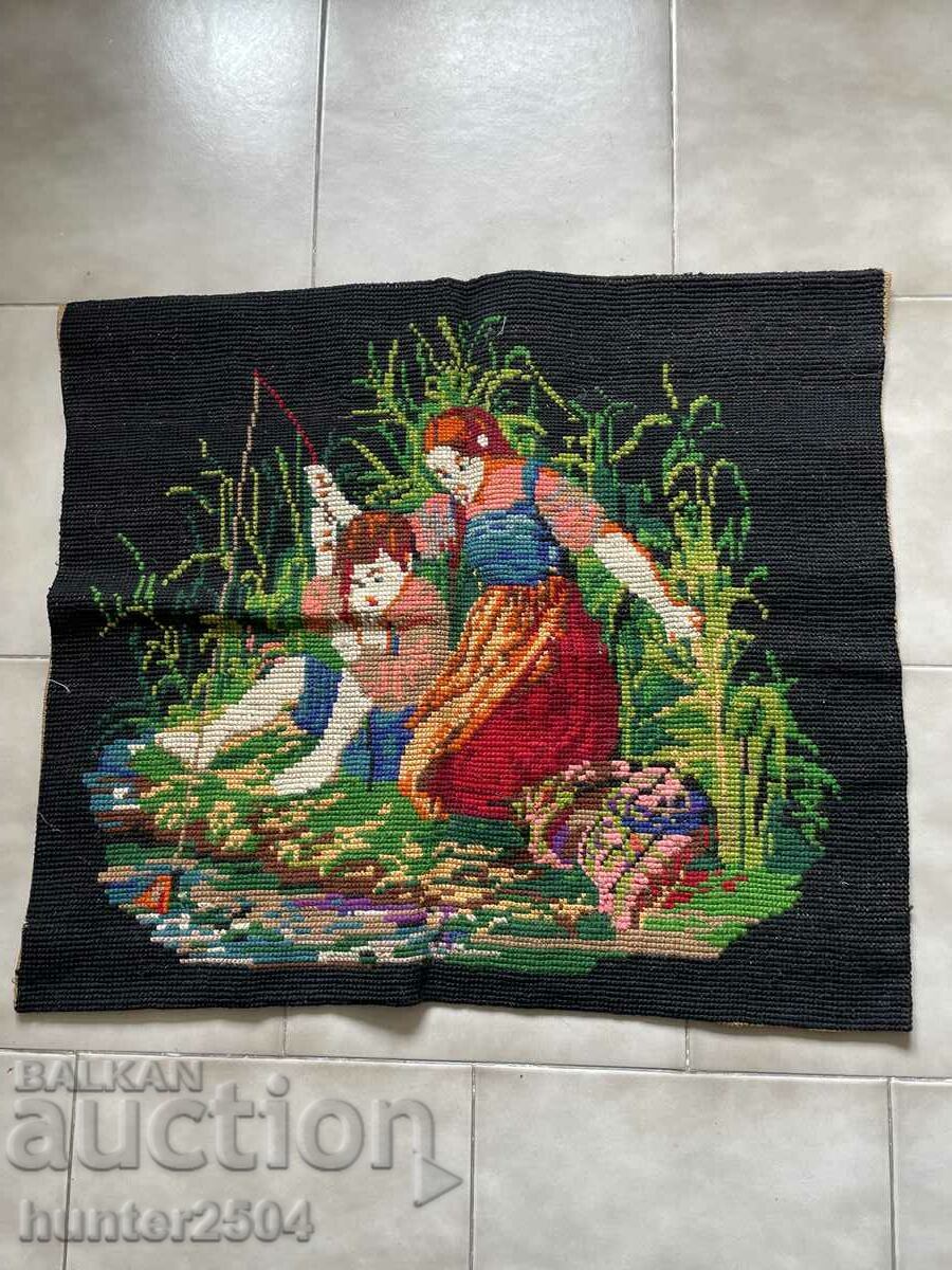 Perna "Ribarki" din lana, 68/58 cm