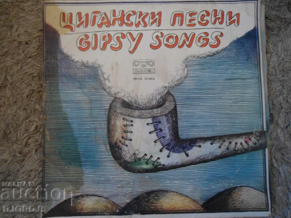 Gypsy songs, VNA 10183, gramophone record, large