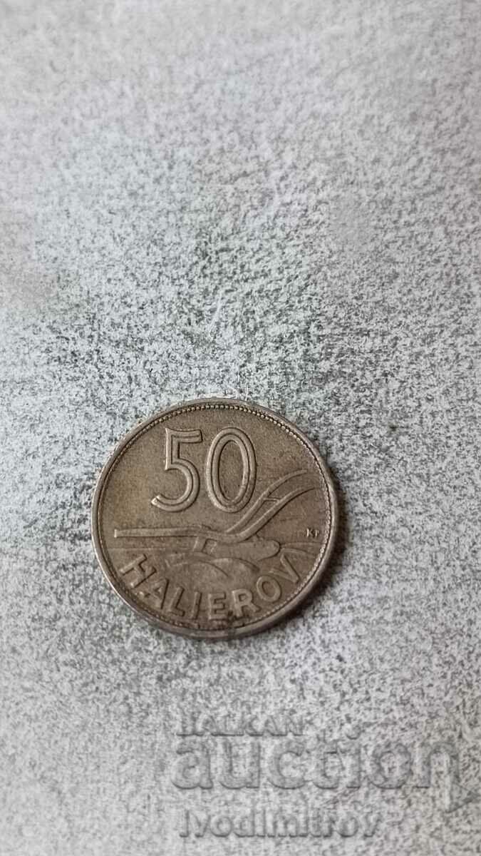 Slovacia 50 Halers 1941