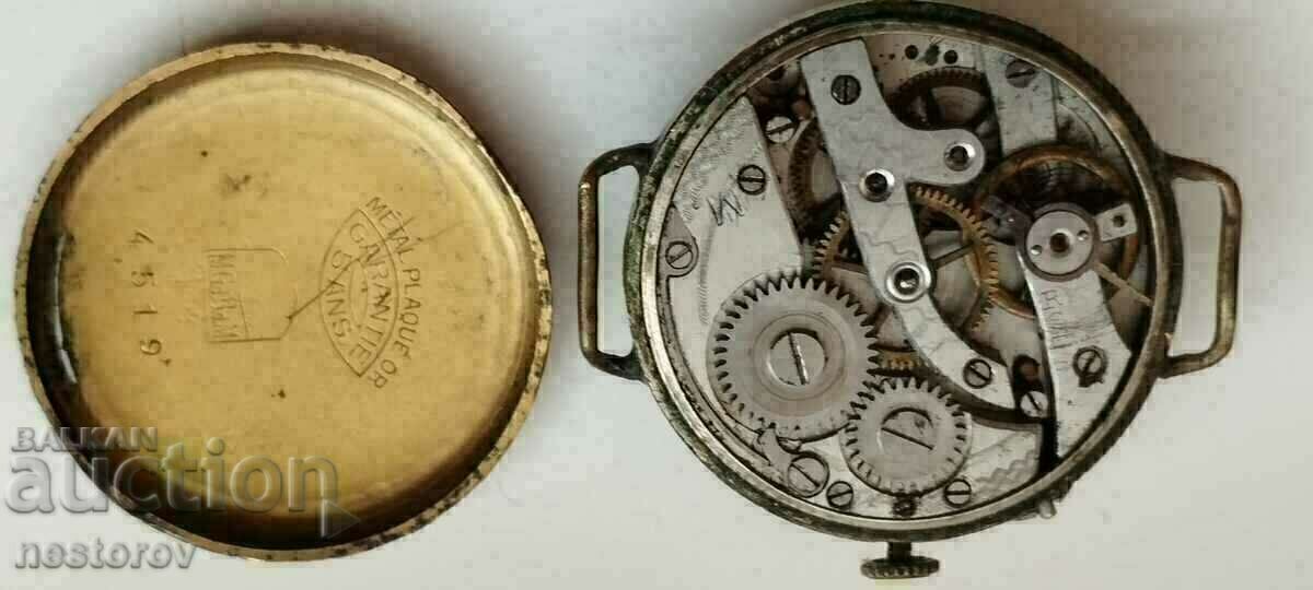 Auction OLD SWISS GILT WATCH Auction OLD SWISS GILT WATCH