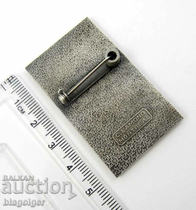 Olympic Badge-Montreal 1976-ORTO Radio Press-Official Zn with price 16.00 BGN | € 8.18 Olympic Badge-Montreal 1976-ORTO Radio Press-Official Zn with price 16.00 BGN | € 8.18