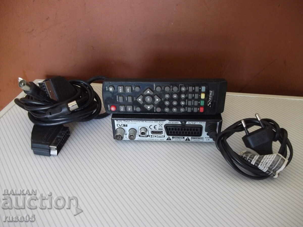 Auction Decoder "STRONG - SRT 8112" working Auction Decoder "STRONG - SRT 8112" working