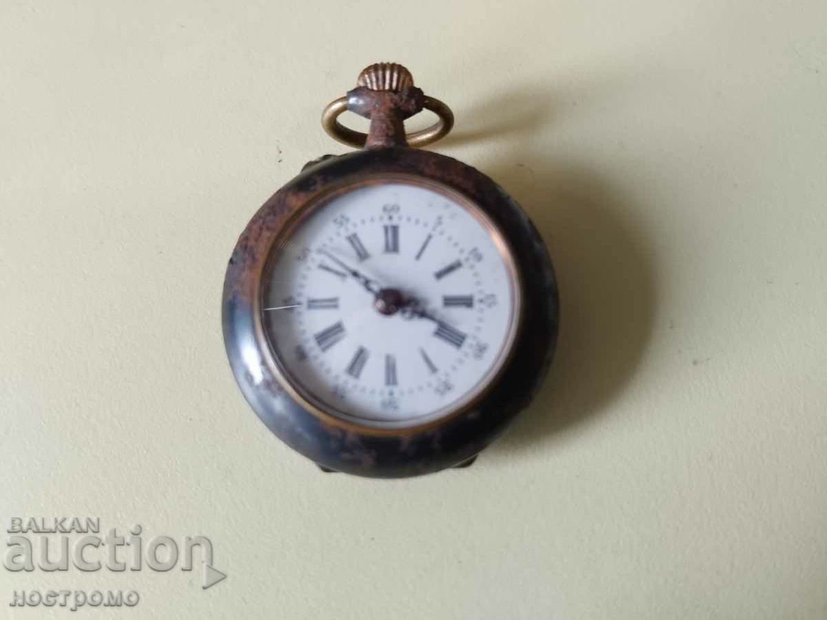 Γυναικείο ρολόι τσέπης για αποκατάσταση ή ανταλλακτικά - 3231