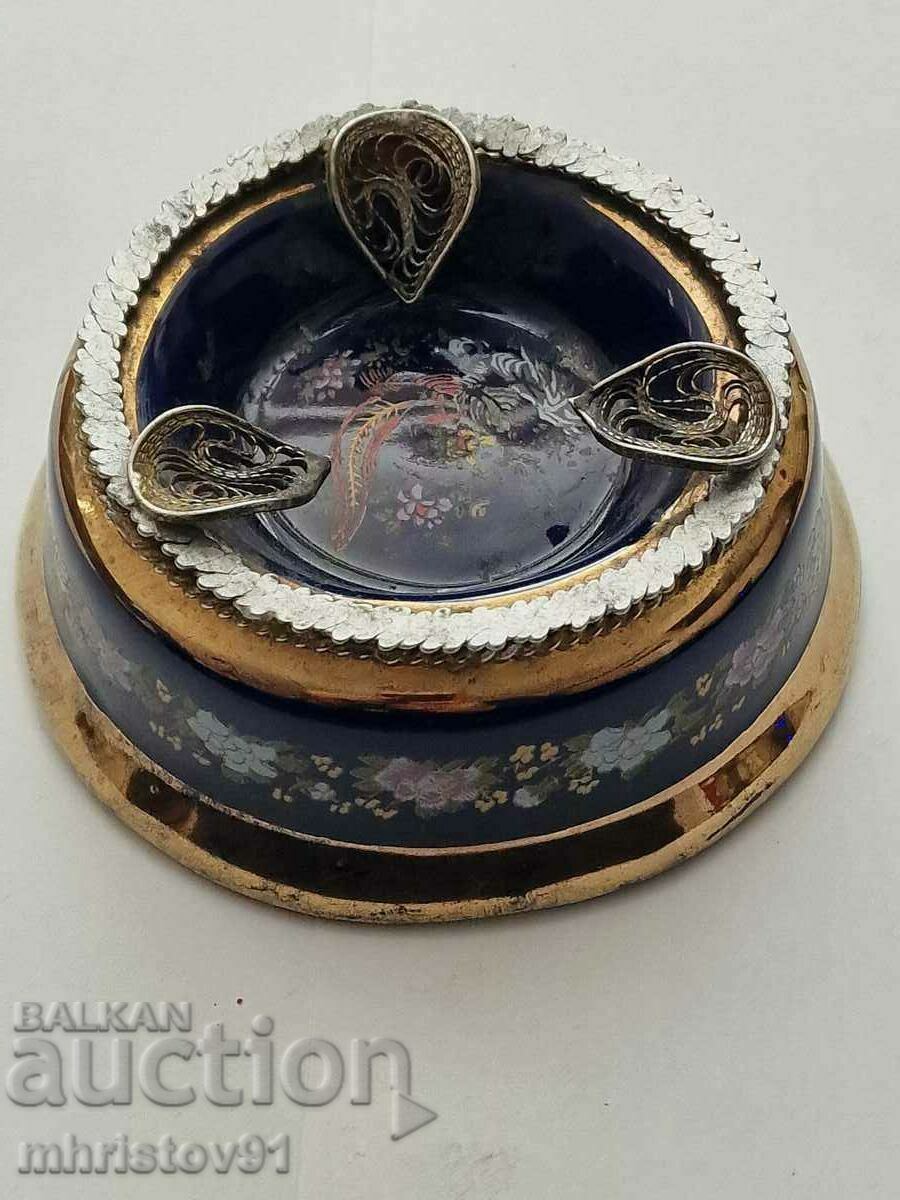 Porecal ashtray 10 cm - 6 Porecal ashtray 10 cm - 6