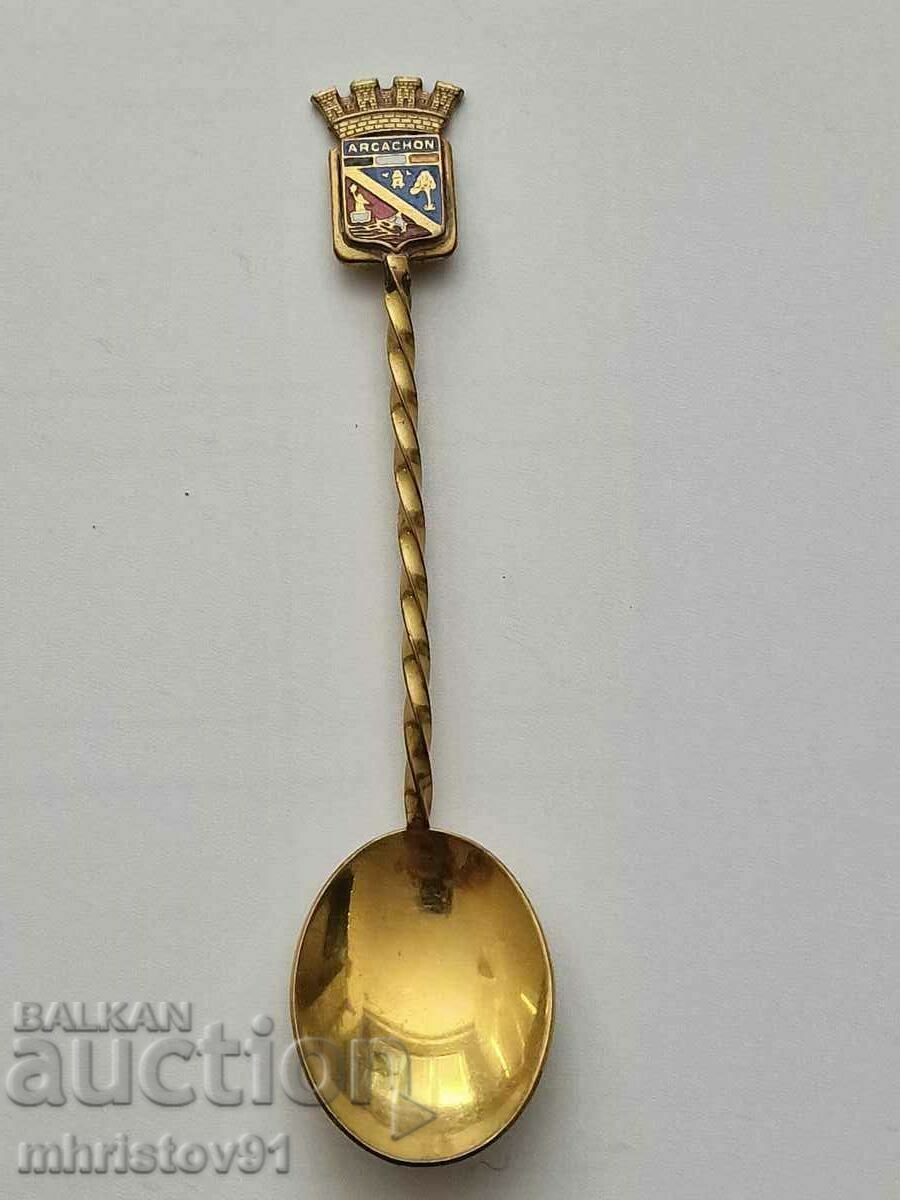 Tea spoons with gold plating with price 90.00 BGN | € 46.02 Tea spoons with gold plating with price 90.00 BGN | € 46.02