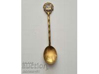 Tea spoons with gold plating