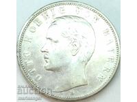 5 марки 1903 Германия Бавария Отто сребро