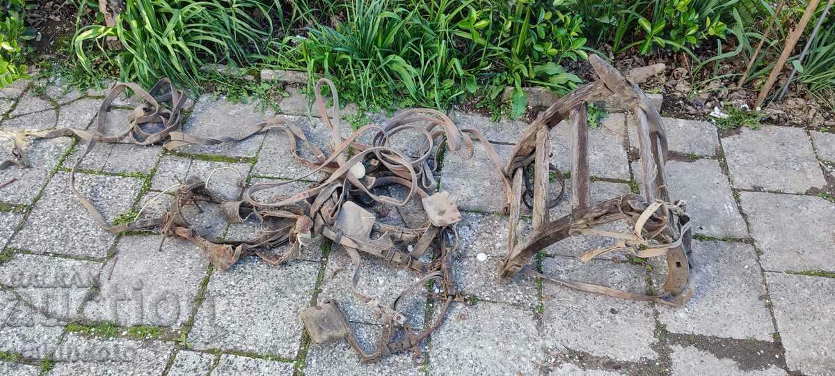 Old saddle, bridles and more with price 110.00 BGN | € 56.24 Old saddle, bridles and more with price 110.00 BGN | € 56.24