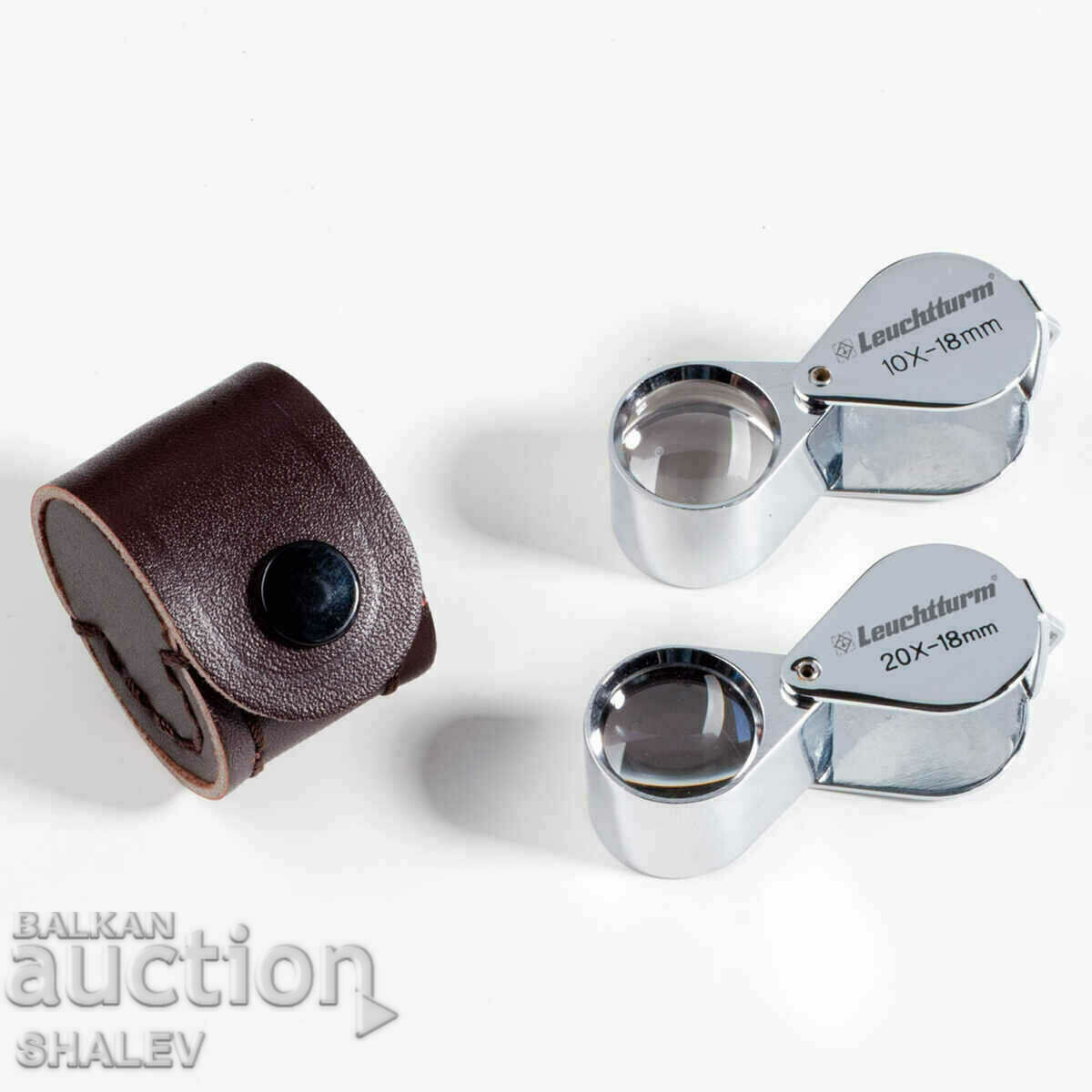 Lupă de mărire "Leuchtturm" Precision 10x Jeweler (3499)