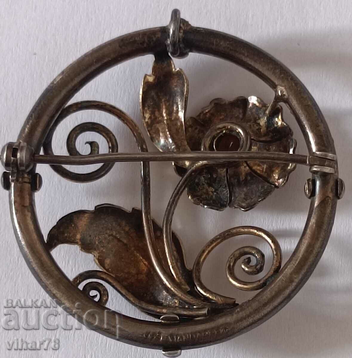 Old silver brooch-pendant - 7 Old silver brooch-pendant - 7