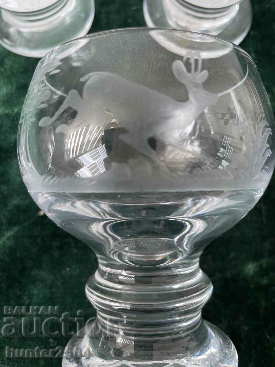 Delivery of Glasses - thin etched glass, 5 pcs. Delivery of Glasses - thin etched glass, 5 pcs.