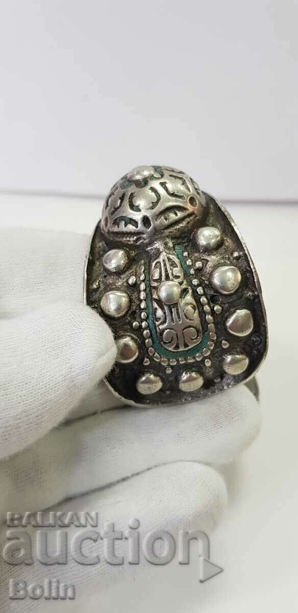 Παράδοση Σπάνιο βραχιόλι από ασημένιο σμάλτο αναβίωσης του 19ου αιώνα Παράδοση Σπάνιο βραχιόλι από ασημένιο σμάλτο αναβίωσης του 19ου αιώνα