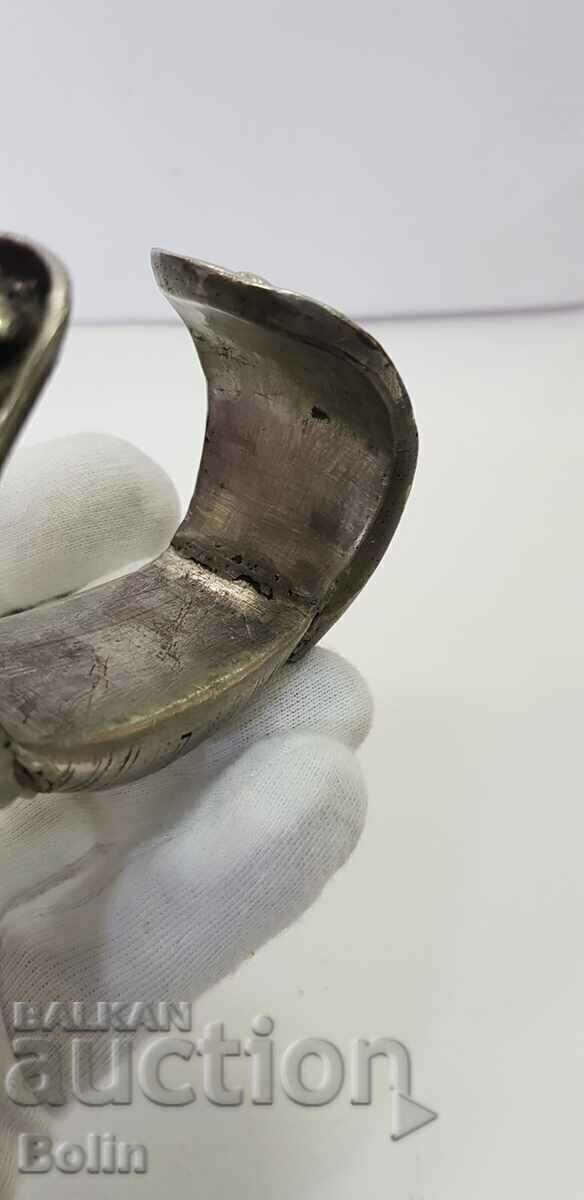 Σπάνιο βραχιόλι από ασημένιο σμάλτο αναβίωσης του 19ου αιώνα - 6 Σπάνιο βραχιόλι από ασημένιο σμάλτο αναβίωσης του 19ου αιώνα - 6