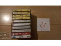 Audio cassettes 10pcs 21