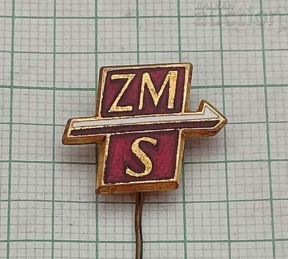 POLAND ZMS YOUTH COMM. ORGANIZATION OLD BADGE EMAIL