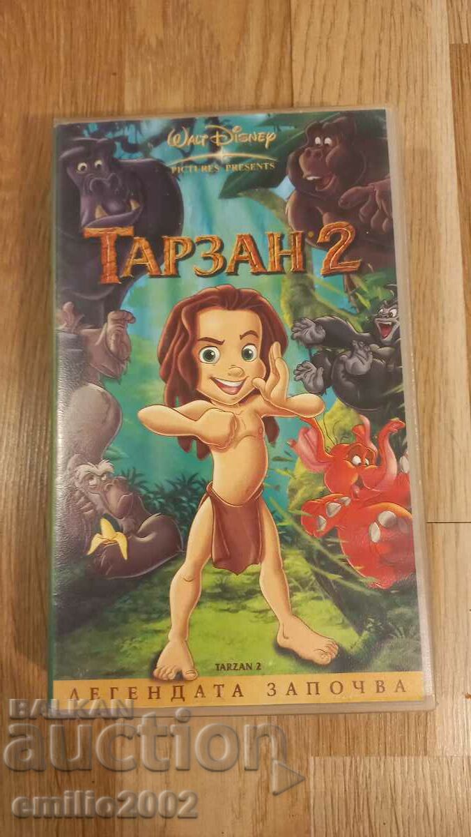 Casetă video de animație Tarzan 2