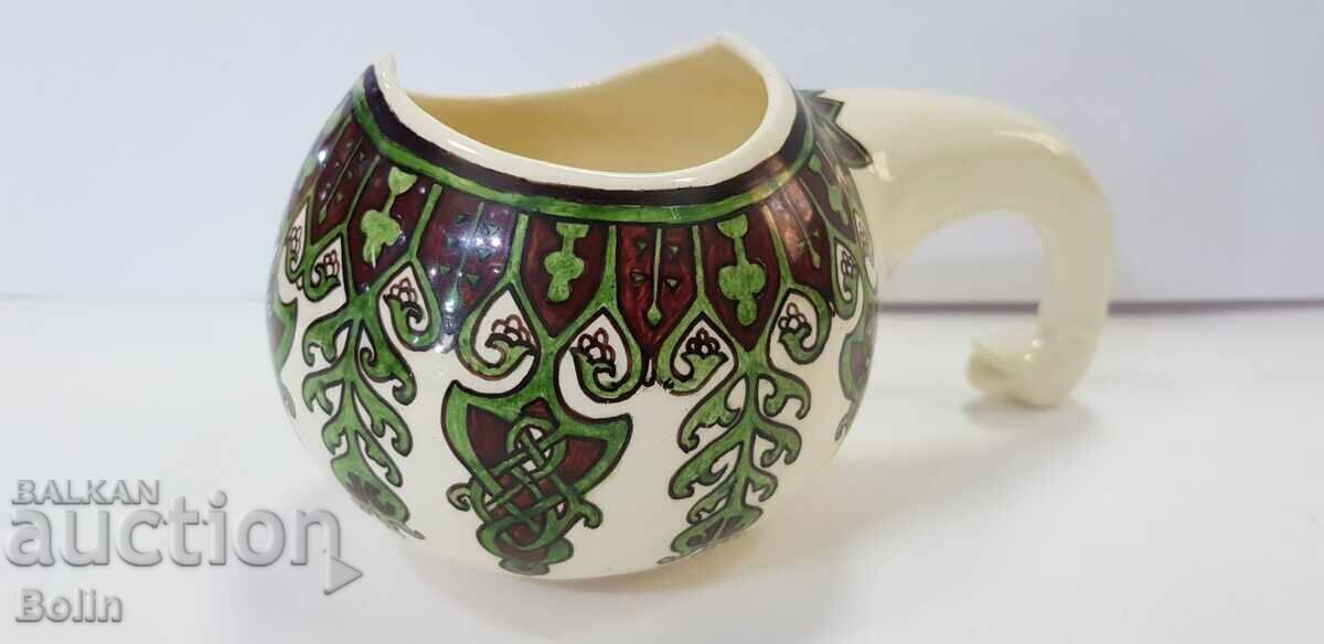 Μοναδικό κεραμικό πιάτο συγγραφέα της Αναγέννησης 1913. με τιμή 1200.00 BGN | € 613.55 Μοναδικό κεραμικό πιάτο συγγραφέα της Αναγέννησης 1913. με τιμή 1200.00 BGN | € 613.55