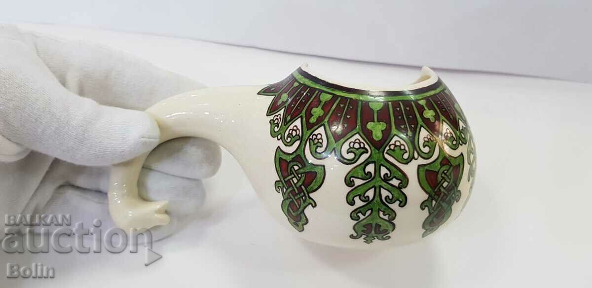 Μοναδικό κεραμικό πιάτο συγγραφέα της Αναγέννησης 1913. - 6 Μοναδικό κεραμικό πιάτο συγγραφέα της Αναγέννησης 1913. - 6