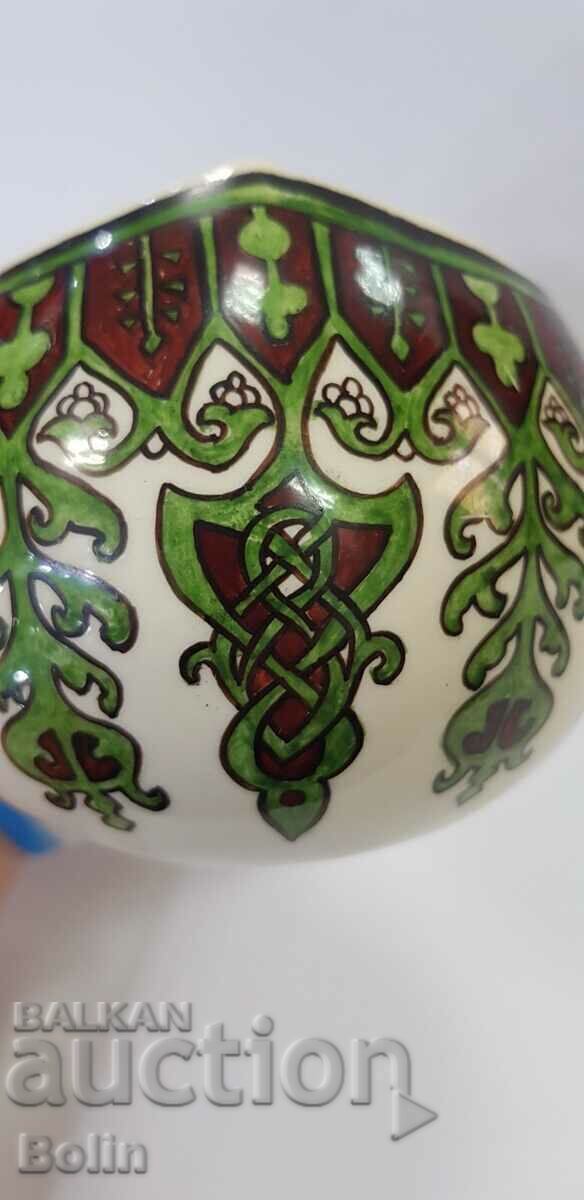 Μοναδικό κεραμικό πιάτο συγγραφέα της Αναγέννησης 1913. - 7 Μοναδικό κεραμικό πιάτο συγγραφέα της Αναγέννησης 1913. - 7