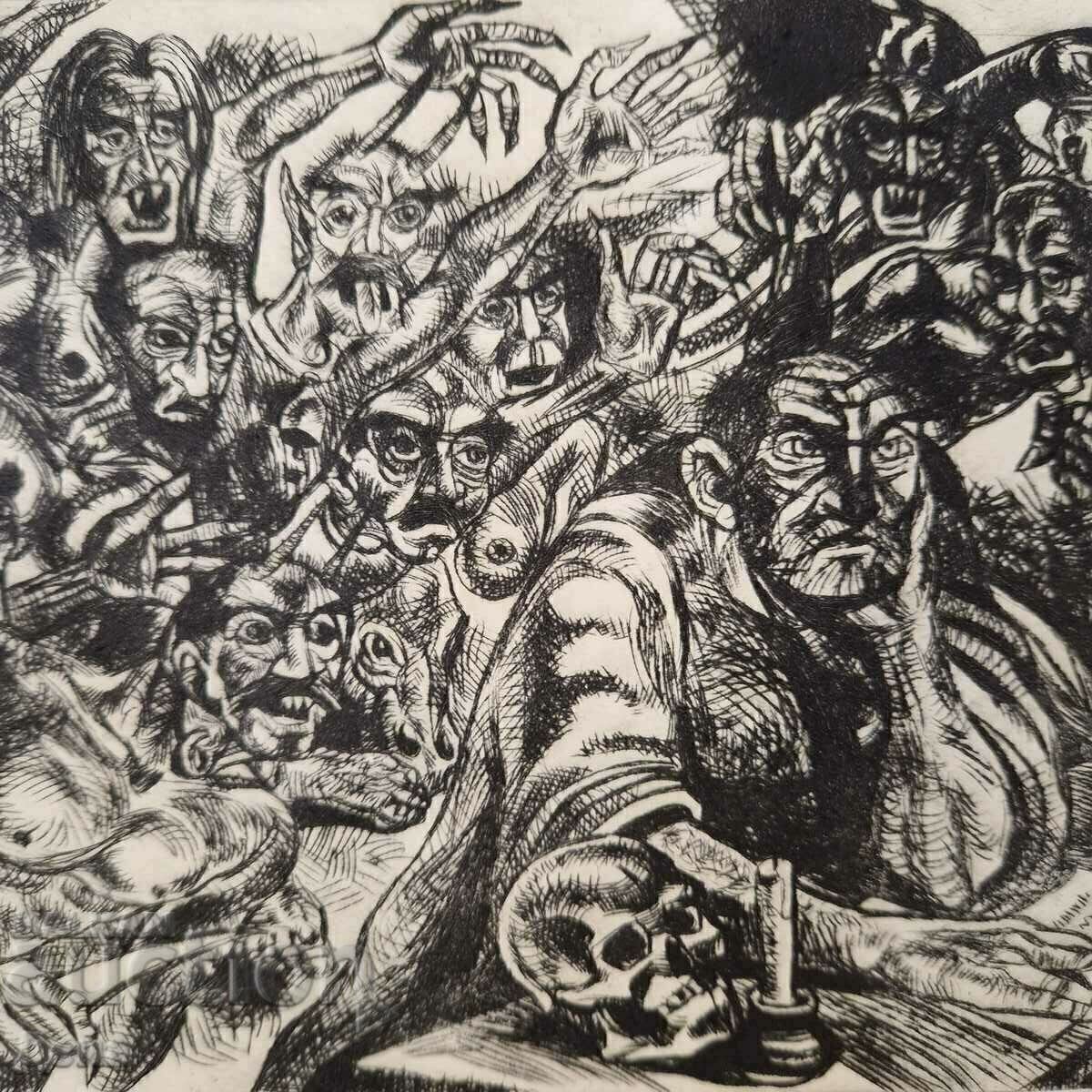 Grafică Tihomir Manolov 1981 - 7