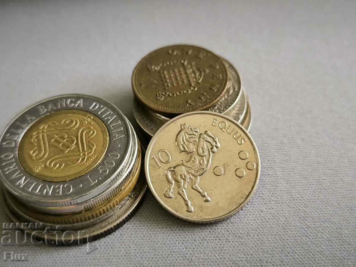 Κέρμα - Σλοβενία - 10 τόλαρα | 2000 με τιμή 1.75 BGN | € 0.89 Κέρμα - Σλοβενία - 10 τόλαρα | 2000 με τιμή 1.75 BGN | € 0.89