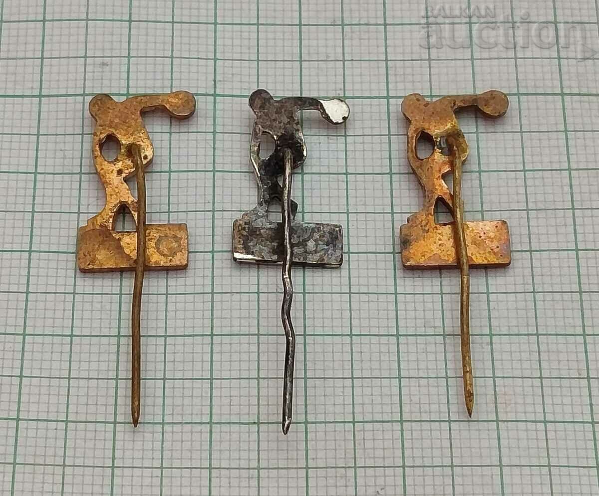 ATHLETICS BULGARIA FEDERATION LOT 3 NUMBERS BADGE with price 5.00 BGN | € 2.56 ATHLETICS BULGARIA FEDERATION LOT 3 NUMBERS BADGE with price 5.00 BGN | € 2.56