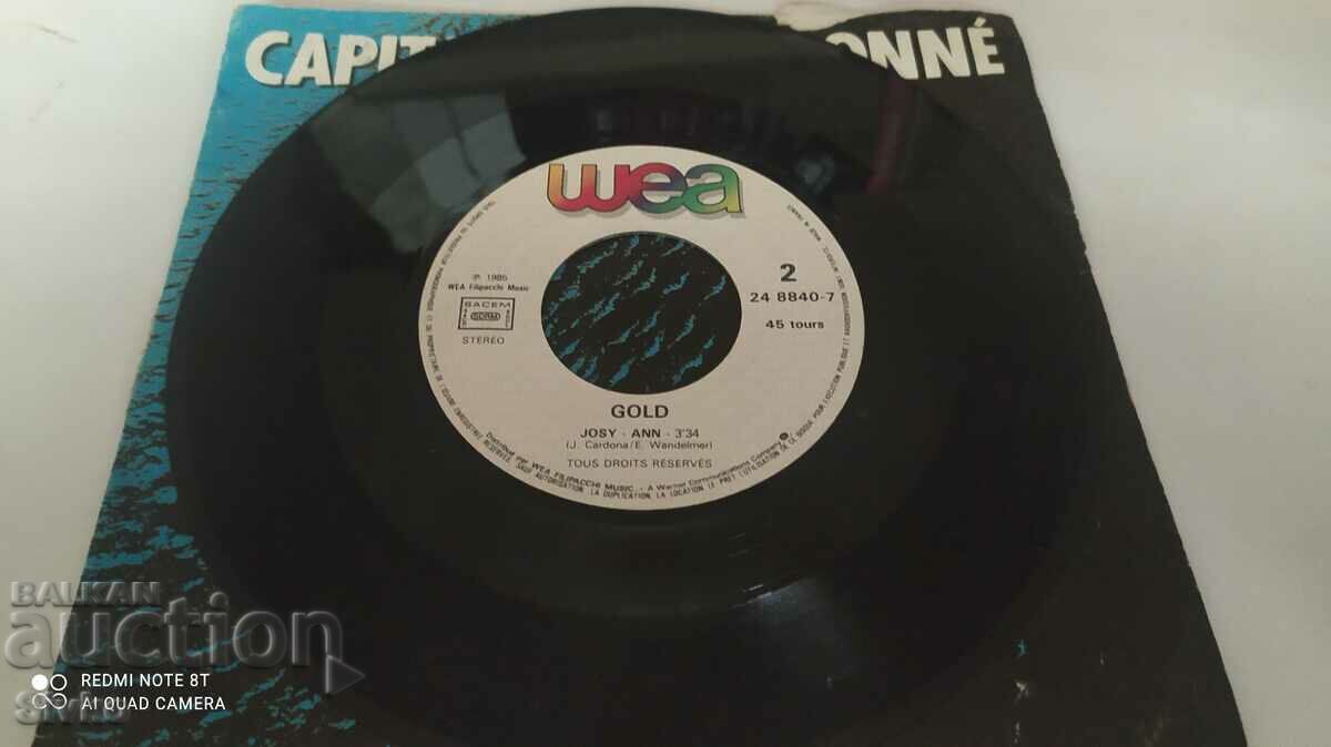 Auction CAPITAINE ABANDONNE gramophone record Auction CAPITAINE ABANDONNE gramophone record