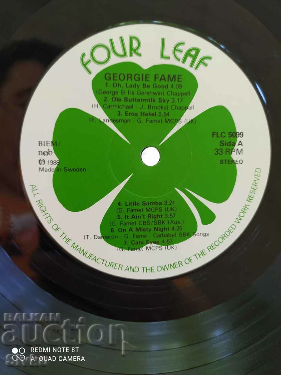 GEORGIE FAME Turntable - 5