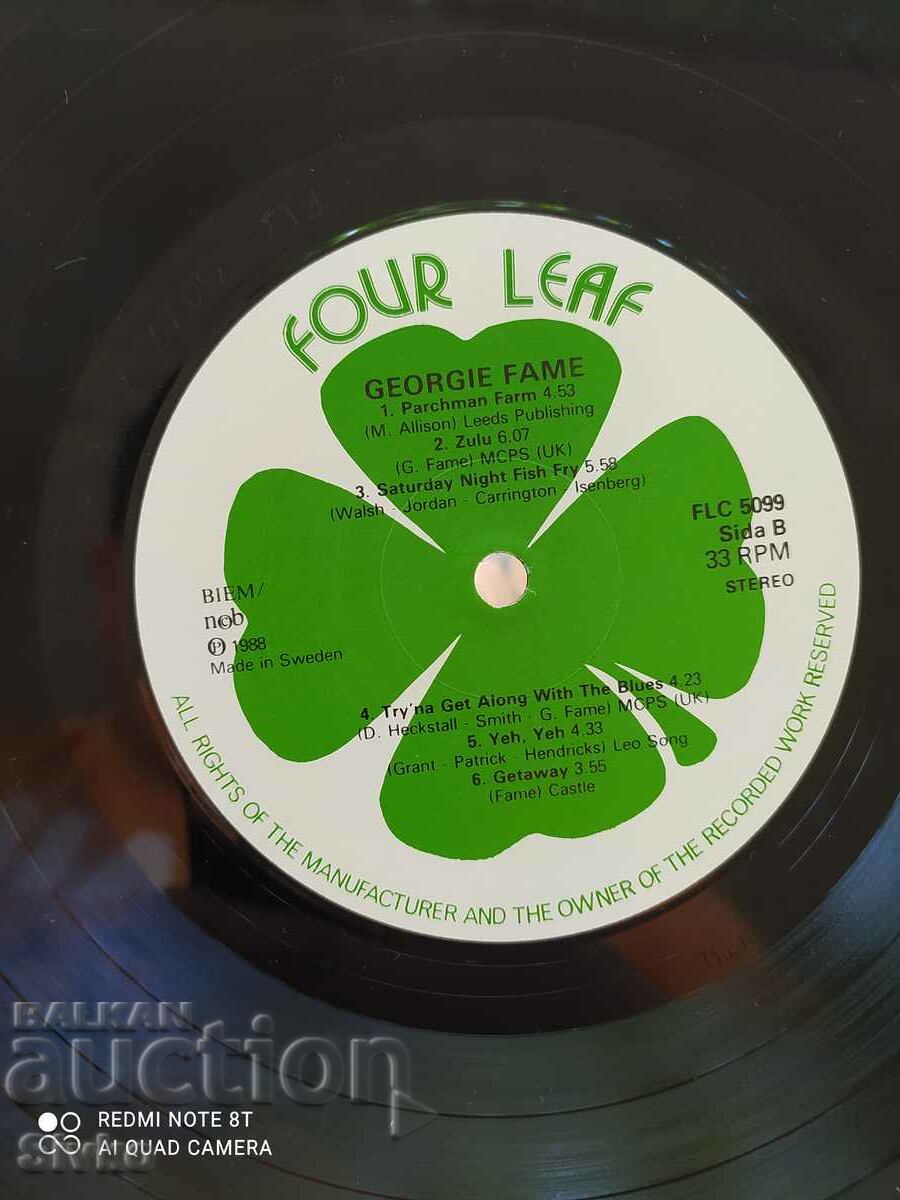 GEORGIE FAME Turntable - 6